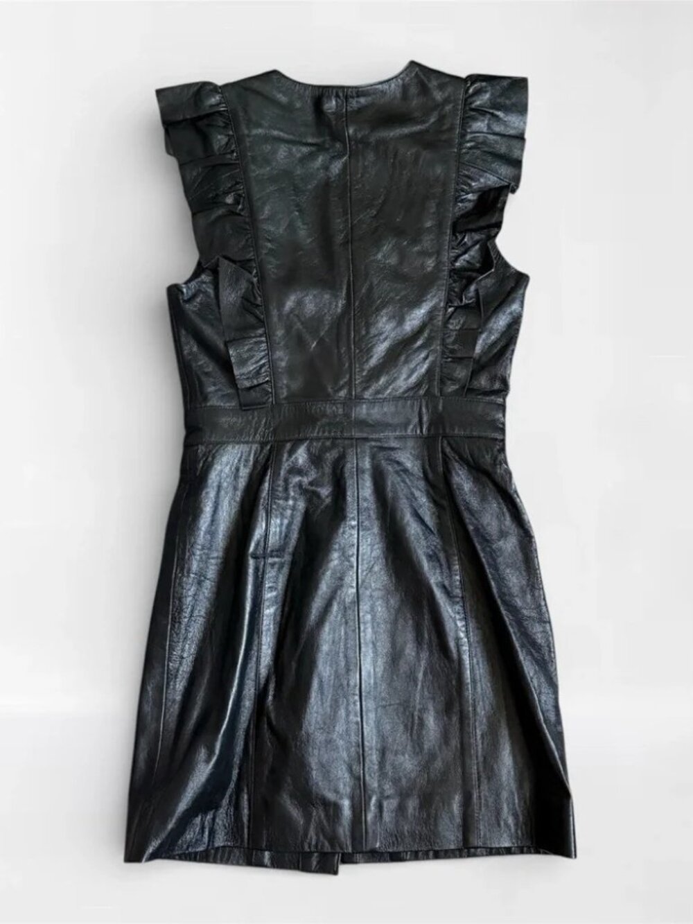 Exquisite NBD Roslyn Black leather dress - NWT - XS - Picture 4 of 9